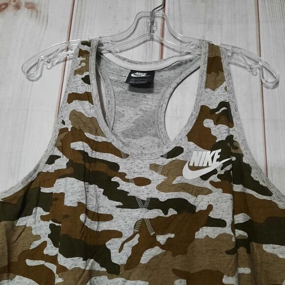 Nike Shirt Ladies Large Camouflage Active Core - Picture 4 of 8
